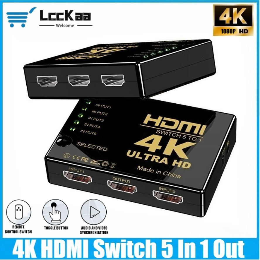 Esports Gaming Hub - Switch HDMI 4K Switch HDMI 5