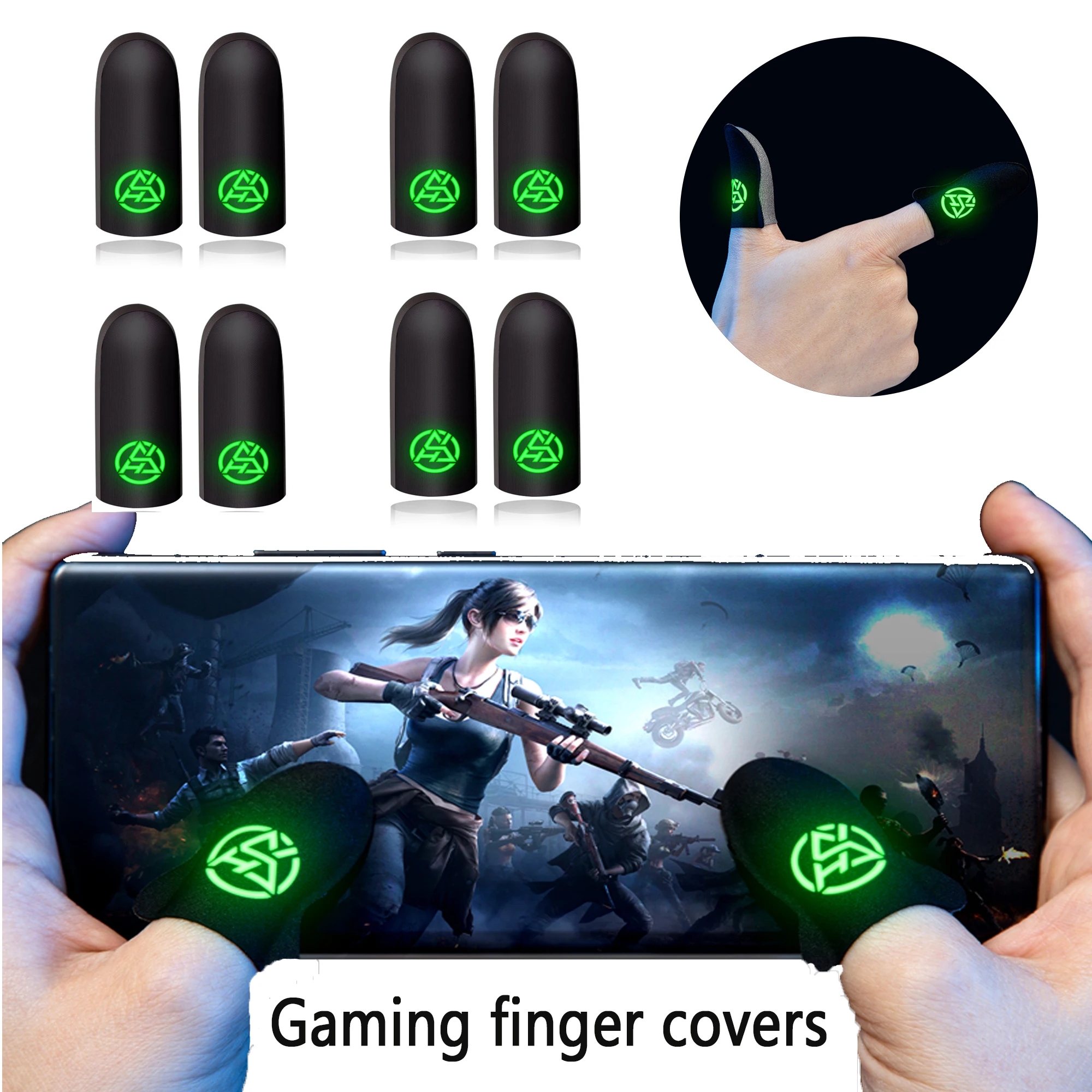 Esports Gaming Gloves - 6 pezzi guanti da dito per