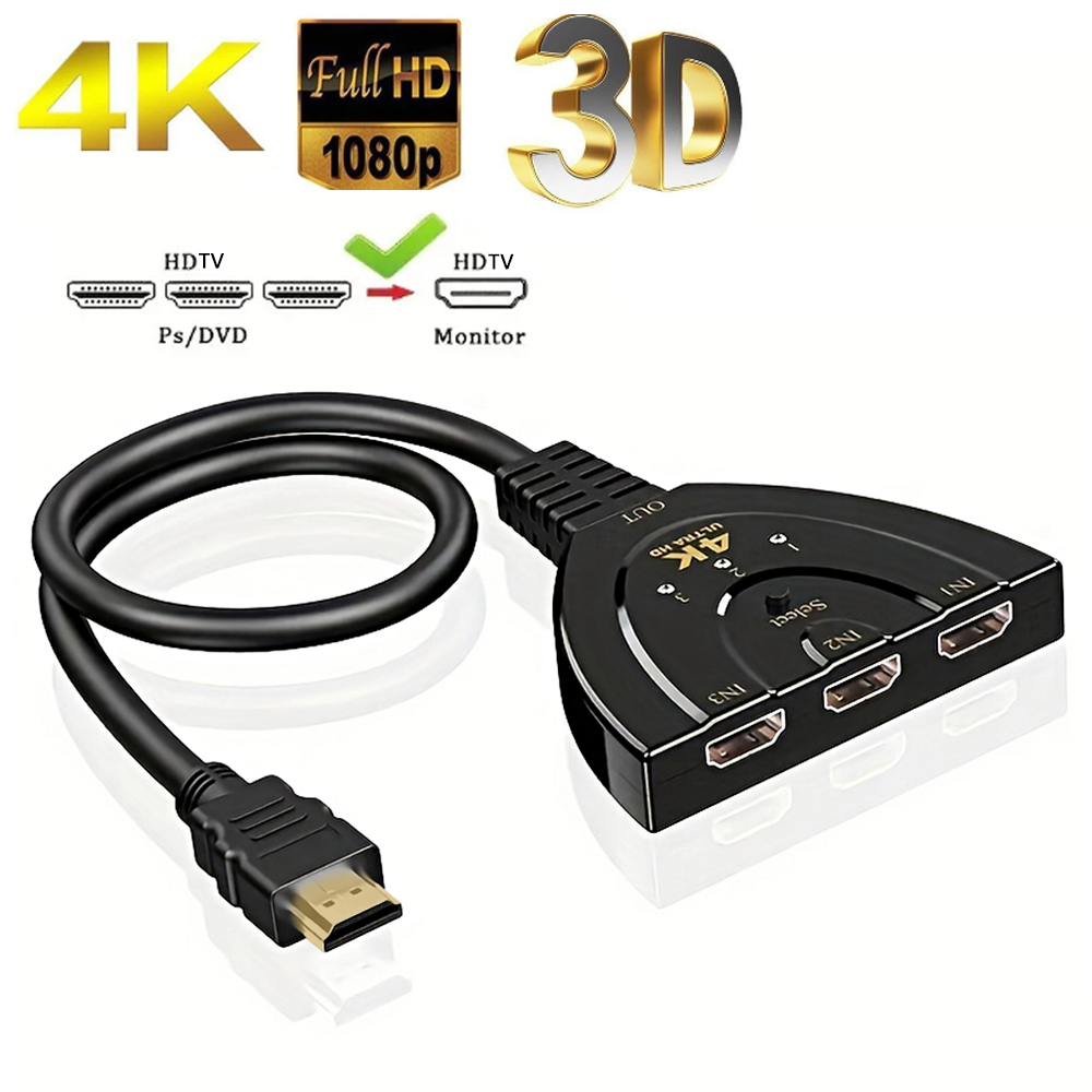 Esports Gaming Hub - Switch compatibile HDTV a 3 porte