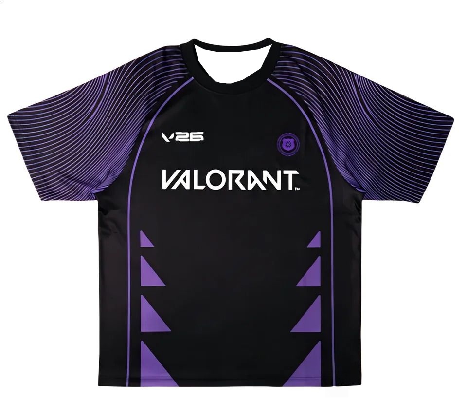 Esports Gaming Sleeve - Nuova Maglia Valorant V26 2026 per