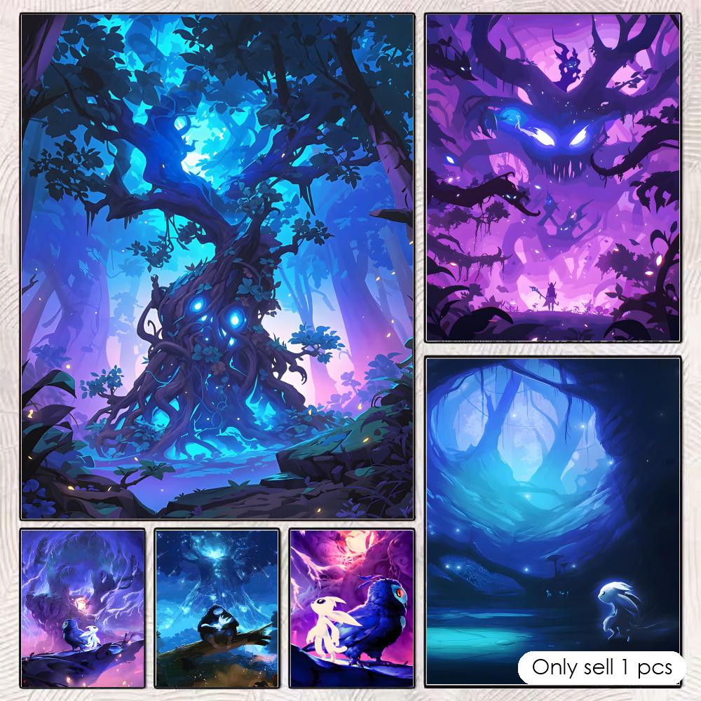 Esports Gaming Poster - Poster O-Ori and the B-Blind F-ForestS