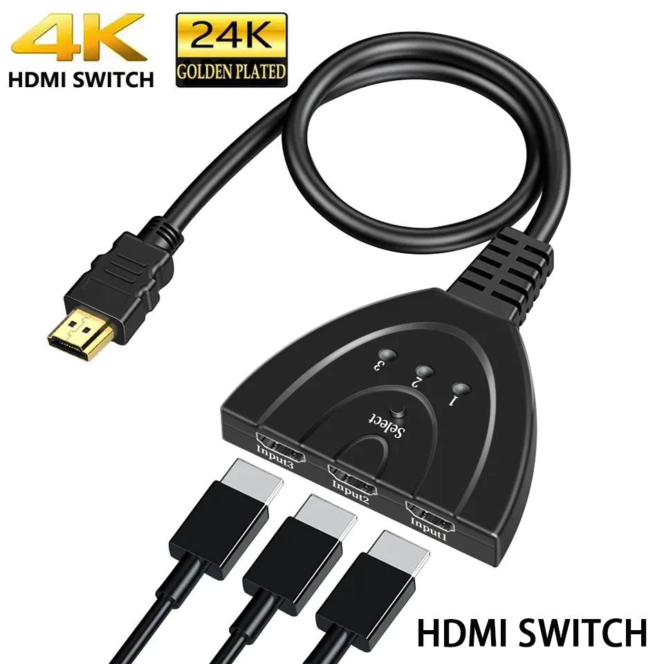 Esports Gaming Hub - Switch HDTV 3 in 1 4k