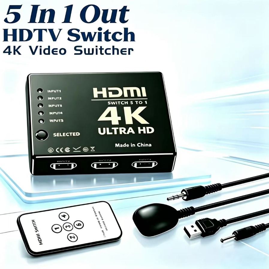 Switcher compatibile HDMI 4K 5 - Esports Gaming Hub recensione e prezzo