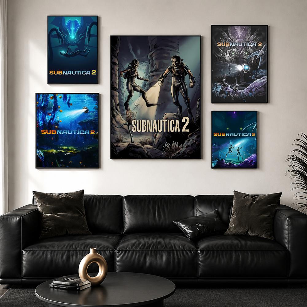 S-SubnauticaS 2 Poster HD deco - Esports Gaming Poster recensione e prezzo