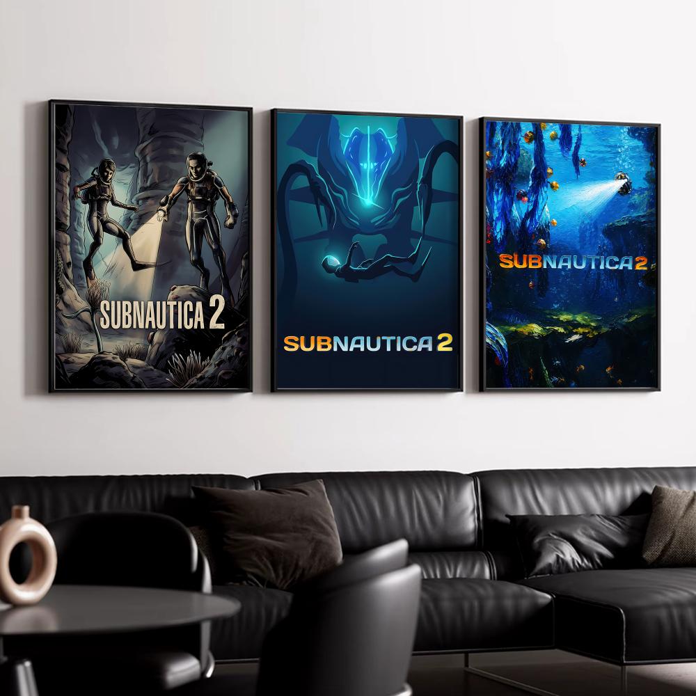 S-SubnauticaS 2 Poster HD deco - Esports Gaming Poster recensione e prezzo