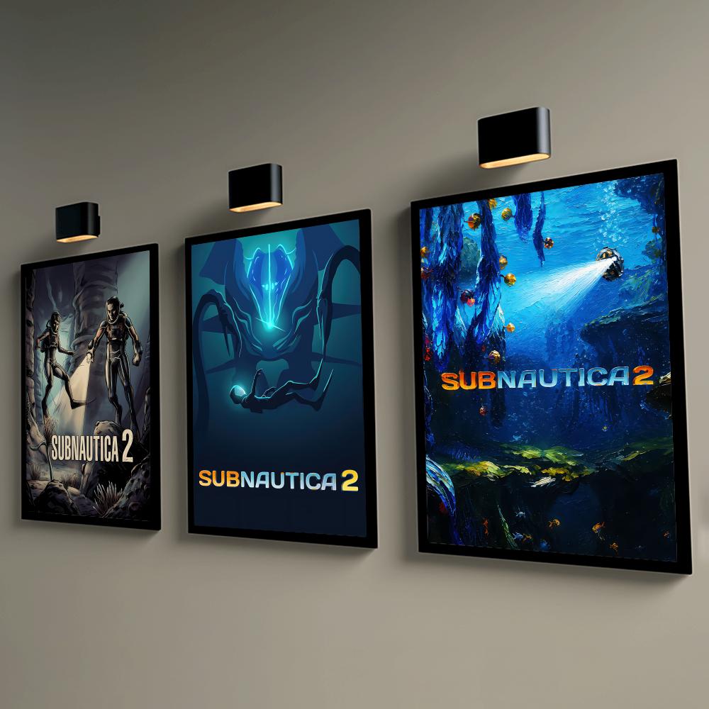 S-SubnauticaS 2 Poster HD deco - Esports Gaming Poster recensione e prezzo