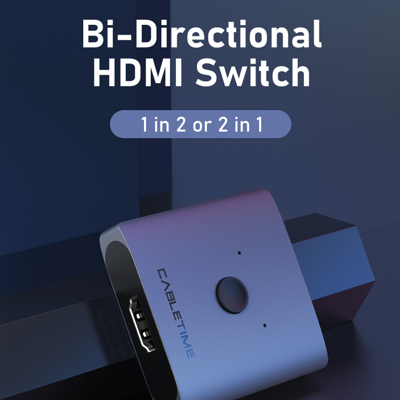 CABLETIME Switch HDMI Splitter - Esports Gaming Hub recensione e prezzo