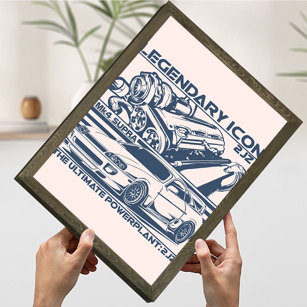 MK4 Auto Sportiva 2JZ Motore S - Esports Gaming Poster recensione e prezzo