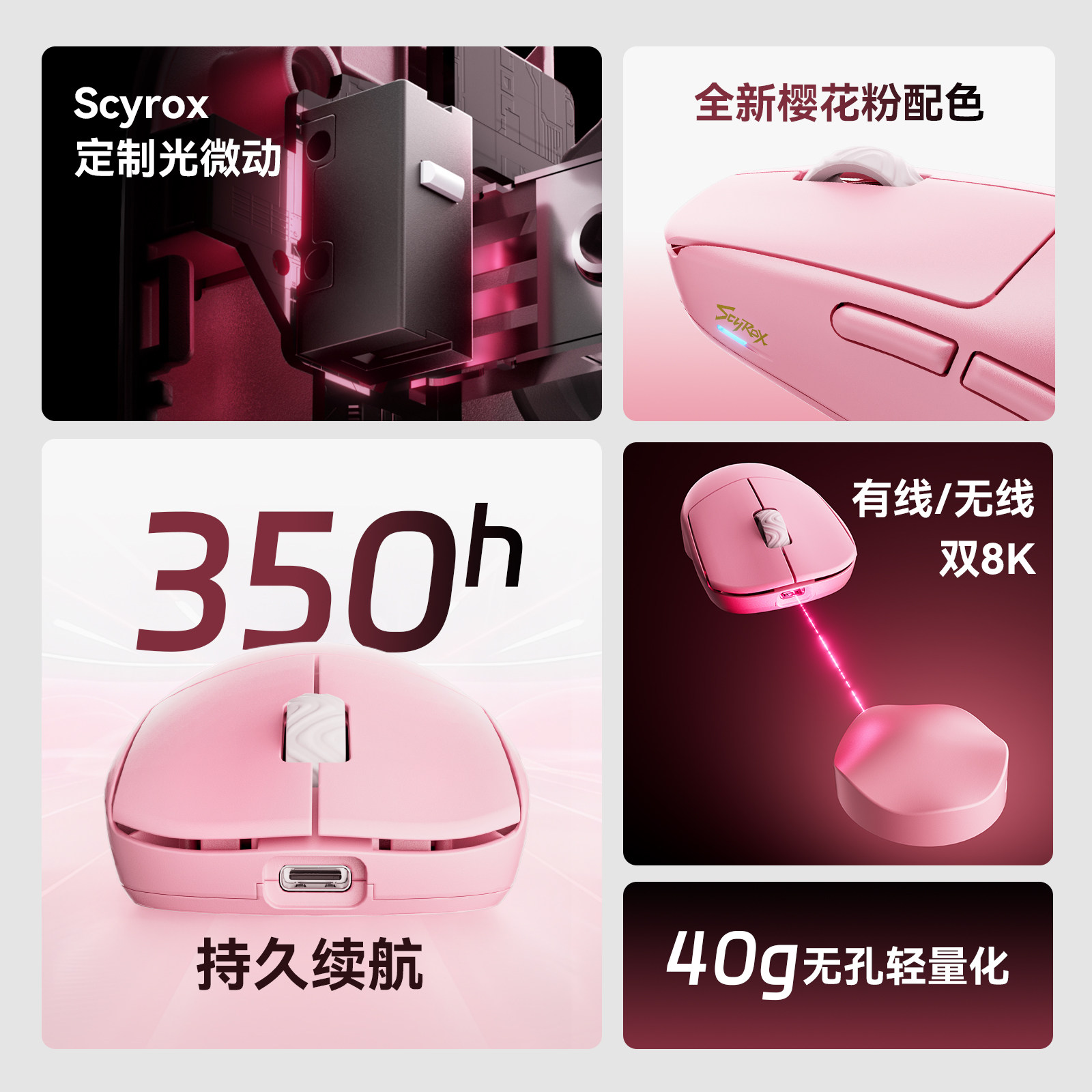 Mouse da Gaming Wireless Scyro - Esports Gamer recensione e prezzo