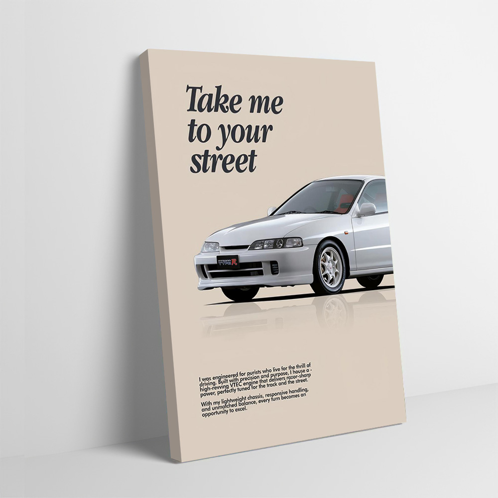 Auto sportiva Integra Tipo R S - Esports Gaming Poster recensione e prezzo