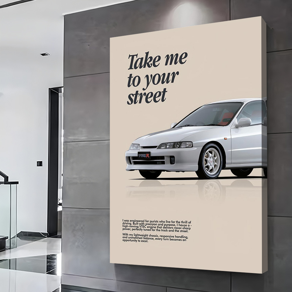 Auto sportiva Integra Tipo R S - Esports Gaming Poster recensione e prezzo